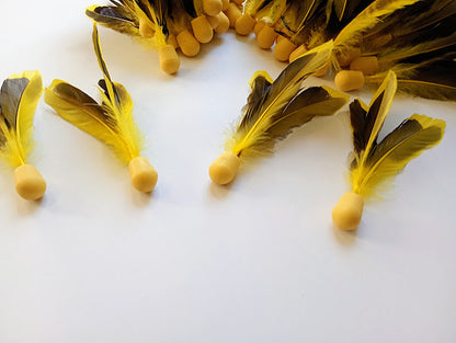 Gul/Sort Netsy Bold (1 stk.)