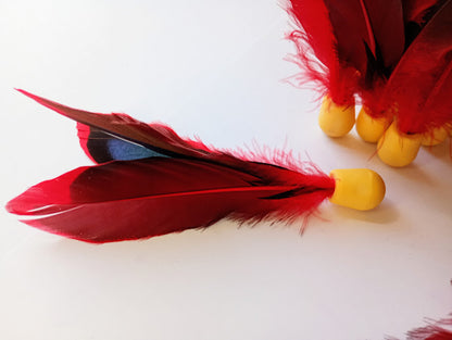 Rød/Sort Netsy bold (1 stk.)